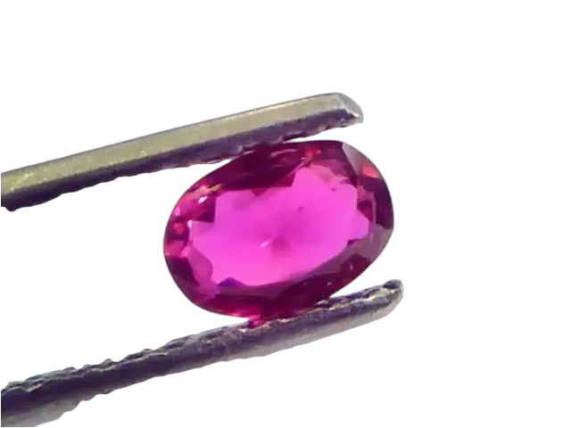 0.63 Ct IGI Certified Unheated Untreted Natural Mozambique Ruby AAAAA - Venus Gems