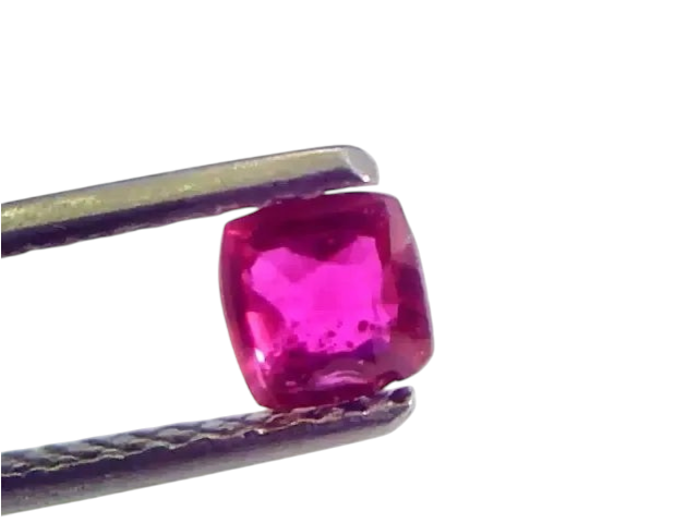 0.56 Ct IGI Certified Unheated Untreted Natural Mozambique Ruby AAAAA - Venus Gems