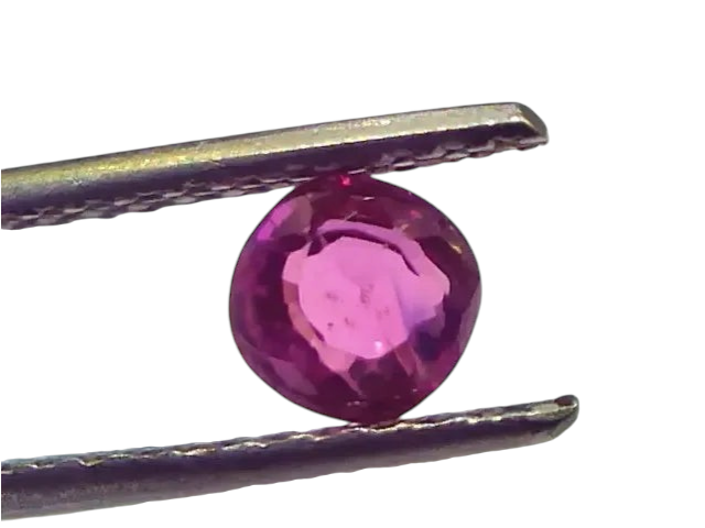 0.87 Ct IGI Certified Unheated Untreated Natural Old Burma Ruby AAA - Venus Gems