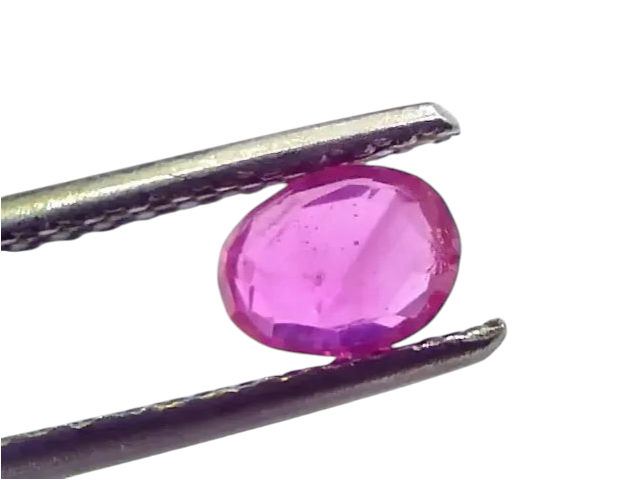 0.67 Ct IGI Certified Unheated Untreated Natural Old Burma Ruby AAA - Venus Gems