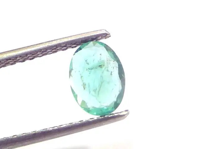 1.00 Ct Untreated Natural Zambian Emerald Gemstone Panna Stone