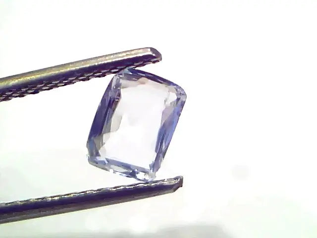 1.03 Ct Certified Unheated Untreated Natural Ceylon White Sapphire