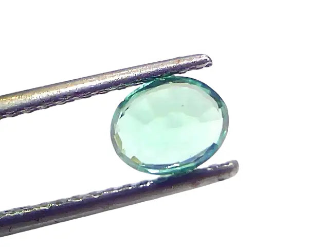 1.03 Ct GII Certified Untreated Natural Colombian Emerald Gemstone AAA
