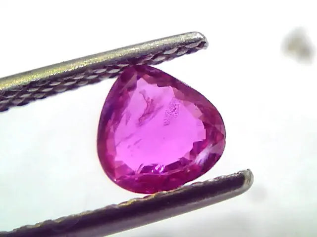 1.03 Ct Certified Unheated Untreated Natural Old Burma Ruby AAA