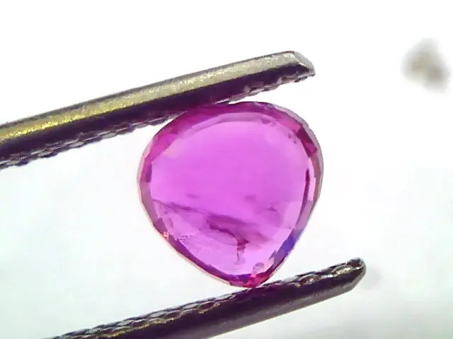 1.03 Ct Certified Unheated Untreated Natural Old Burma Ruby AAA