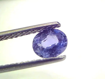 1.03 Ct Certified Unheated Untreated Natural Ceylon Blue Sapphire