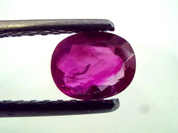 1.08 Ct Unheated Untreated Old Burma Mines Natural Ruby **RARE**