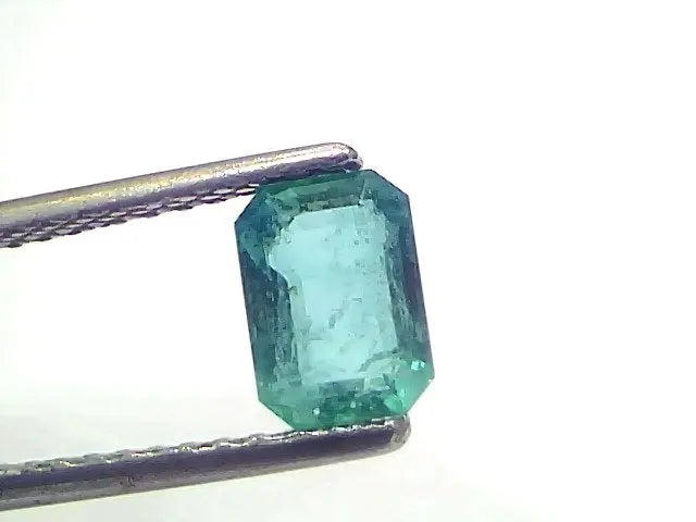 1.05 Ct Certified Untreated Natural Zambian Emerald Gemstone Panna