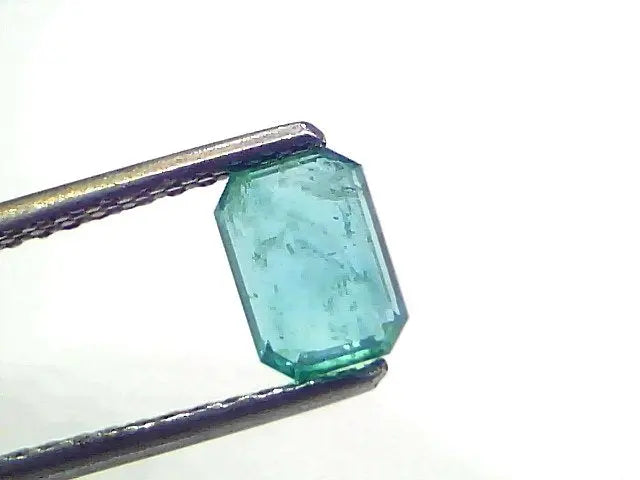 1.05 Ct Certified Untreated Natural Zambian Emerald Gemstone Panna