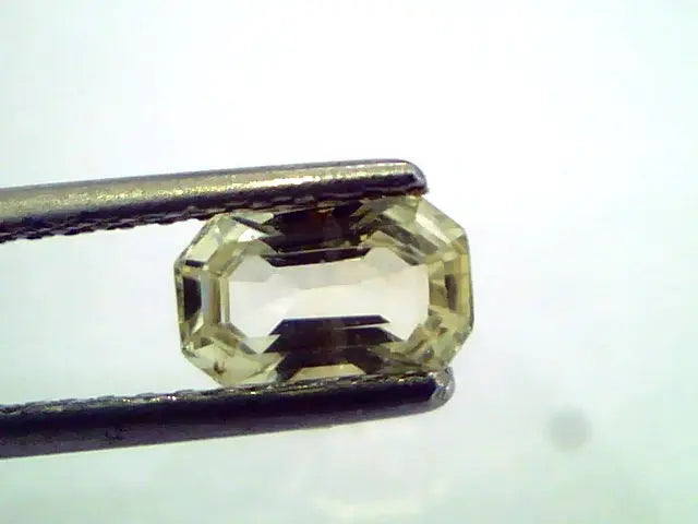1.03 Ct Unheated Untreated Natural Ceylon Yellow Sapphire/Pukhraj