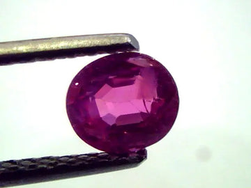 1.12 Ct IGI Certified Unheated Ceylon Natural Ruby **RARE**