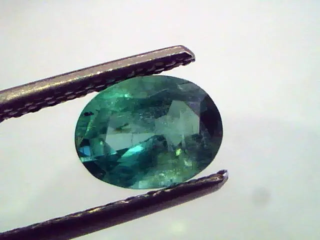 1.09 Ct Unheated Untreated Natural Zambian Emerald Panna Gemstone