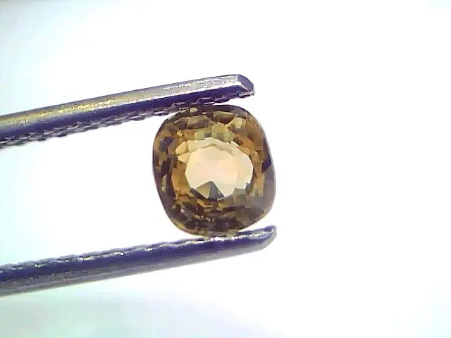 1.02 Ct Certified Unheated Untreated Natural Ceylon Yellow Sapphire