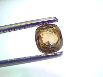 1.02 Ct Certified Unheated Untreated Natural Ceylon Yellow Sapphire