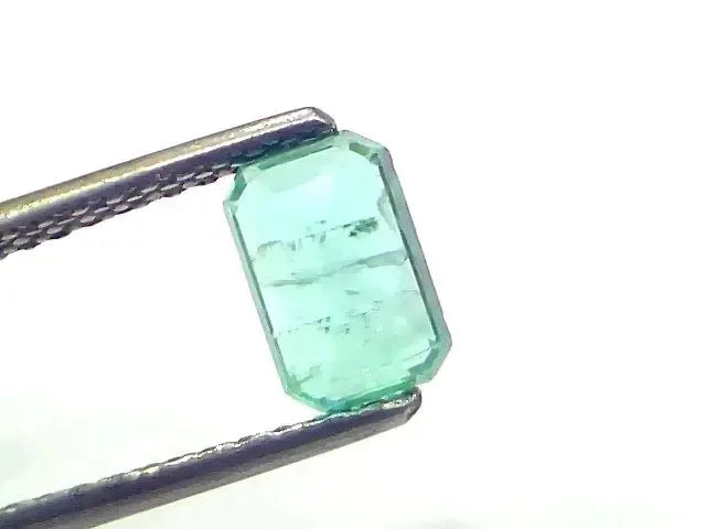 1.15 Ct Certified Untreated Natural Zambian Emerald Gemstone Panna - Venus Gems