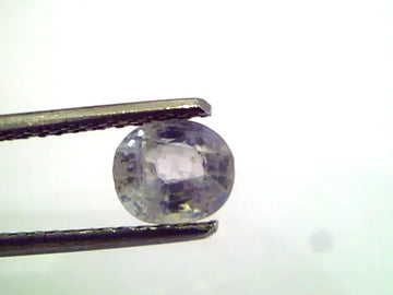 1.16 Ct Unheated Untreated Natural White Sapphire Gemstone