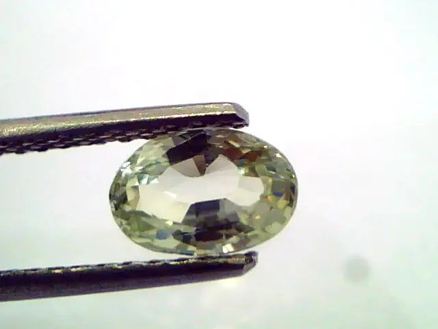 1.18 Ct Unheated Untreated Natural Ceylon Yellow Sapphire/Pukhraj