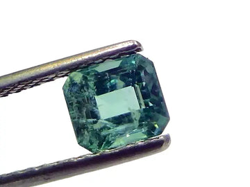 1.18 Ct Certified Untreated Natural Zambian Emerald Gemstone Panna