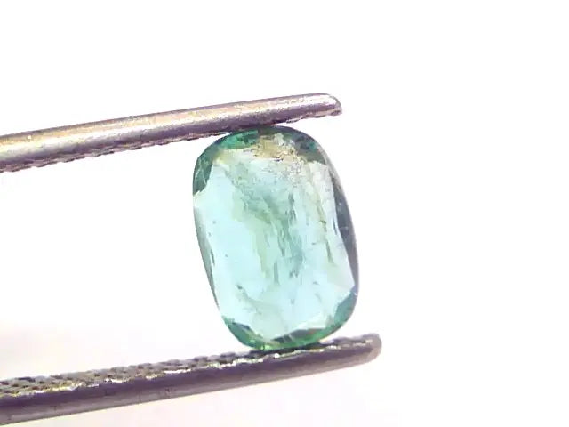 1.20 Ct Untreated Natural Zambian Emerald Gemstone Panna Gems