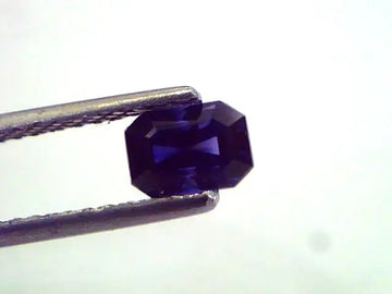 1.18 Ct Rare Exclusive Kashmir/Jammu Unheated Natural Blue Sapphire