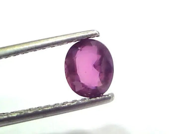 1.18 Ct Unheated Untreated Natural Madagaskar Ruby Gemstone - Venus Gems