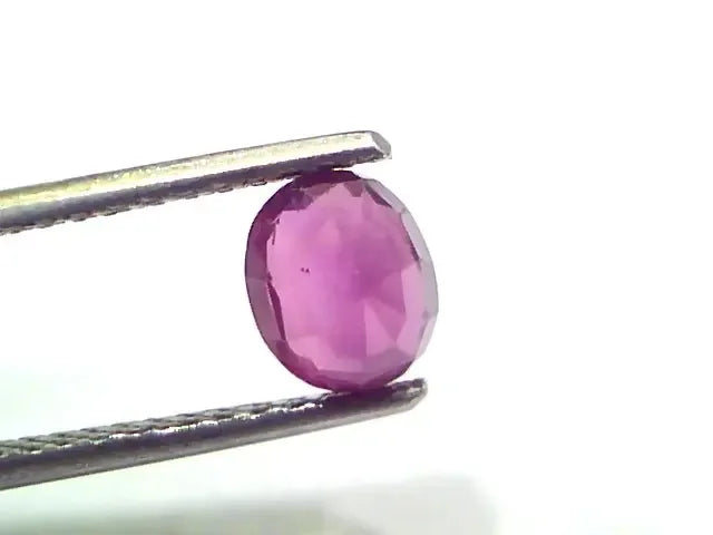 1.18 Ct Unheated Untreated Natural Madagaskar Ruby Gemstone - Venus Gems