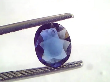 1.19 Ct Unheated Untreated Natural Ceylon Blue Sapphire Neelam - Venus Gems