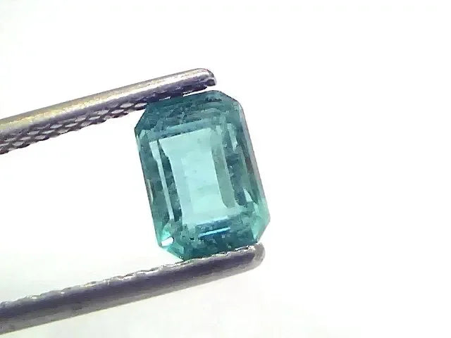 1.16 Ct Certified Untreated Natural Zambian Emerald Gemstone Panna - Venus Gems