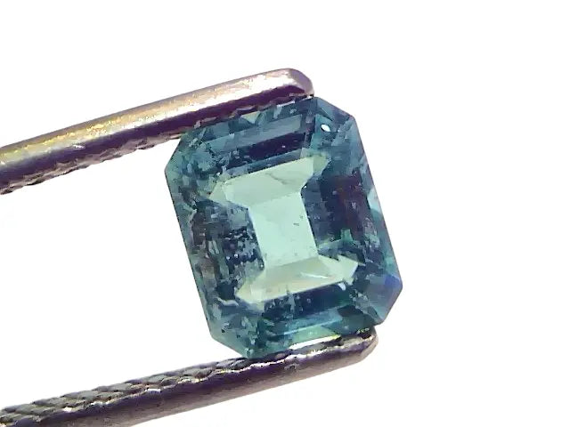 1.20 Ct Certified Untreated Natural Zambian Emerald Gemstone Panna