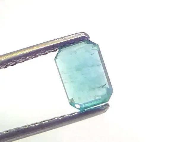 1.16 Ct Certified Untreated Natural Zambian Emerald Gemstone Panna - Venus Gems