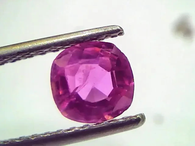 1.20 Ct IGI Certified Unheated Untreated Natural Old Burma Ruby AAA - Venus Gems