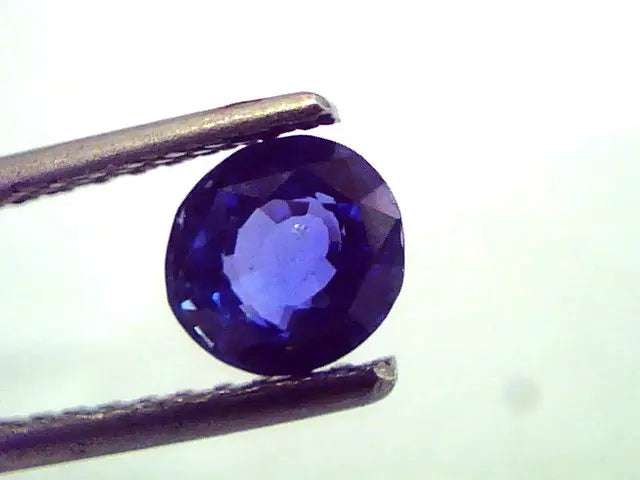 1.17 Ct Untreated Natural Ceylon Deep Blue Sapphire AAA