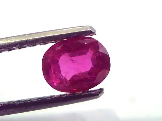1.21 Ct Unheated Untreated Natural Old Burma Mines Ruby **Rare**