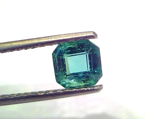 1.22 Ct GII Certified Untreated Natural Zambian Emerald Gemstone AAAAA