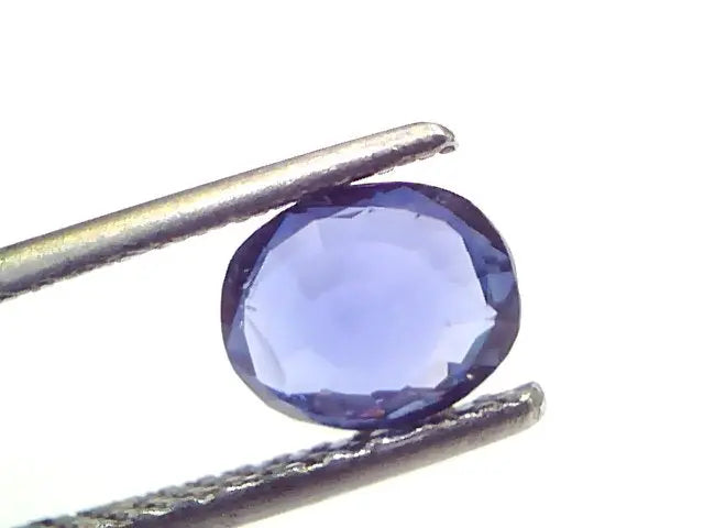 1.27 Ct Unheated Untreated Natural Ceylon Blue Sapphire Neelam Gems