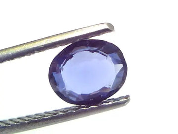 1.27 Ct Unheated Untreated Natural Ceylon Blue Sapphire Neelam Gems