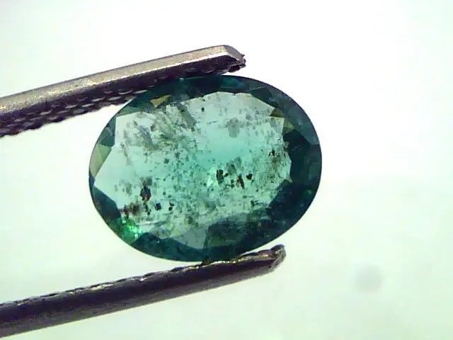1.29 Ct Untreated Natural Zambian Emerald Gemstone,Panna