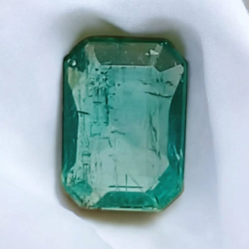 1.26 Ct Untreated Natural Zambian Emerald Gemstone Panna Gems - Venus Gems