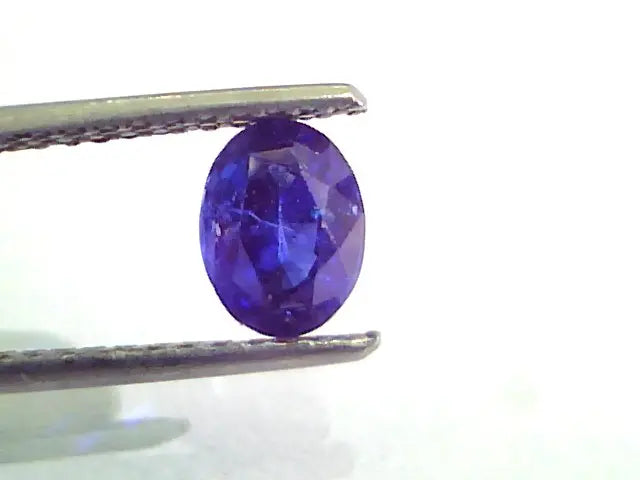 1.29 Ct Unheated Untreated Natural Ceylon Deep Royal Blue Sapphire