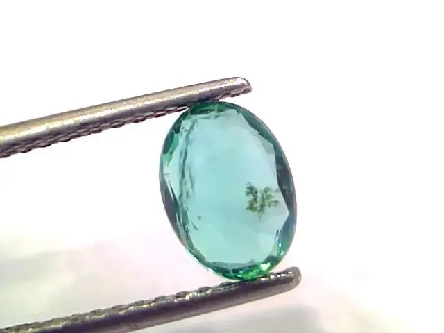 1.29 Ct GII Certified Untreated Natural Zambian Emerald Gemstone AAA - Venus Gems