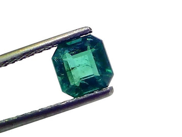 1.30 Ct GII Certified Untreated Natural Zambian Emerald Panna AAAA