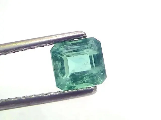 1.25 Ct Certified Untreated Natural Zambian Emerald Gemstone Panna - Venus Gems