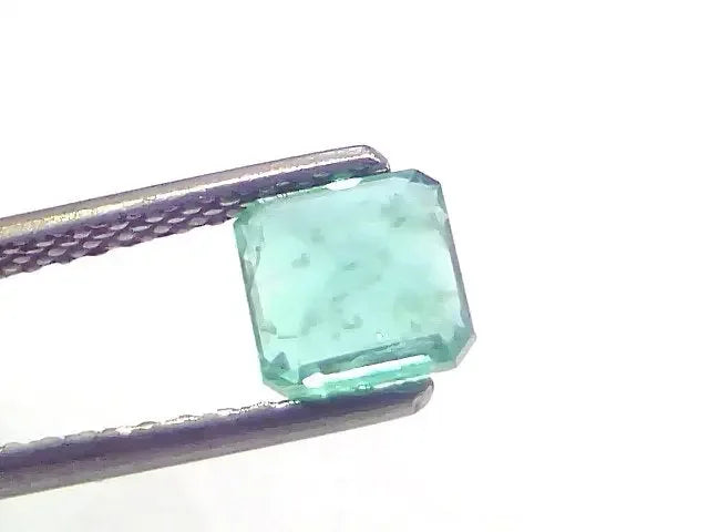 1.25 Ct Certified Untreated Natural Zambian Emerald Gemstone Panna - Venus Gems