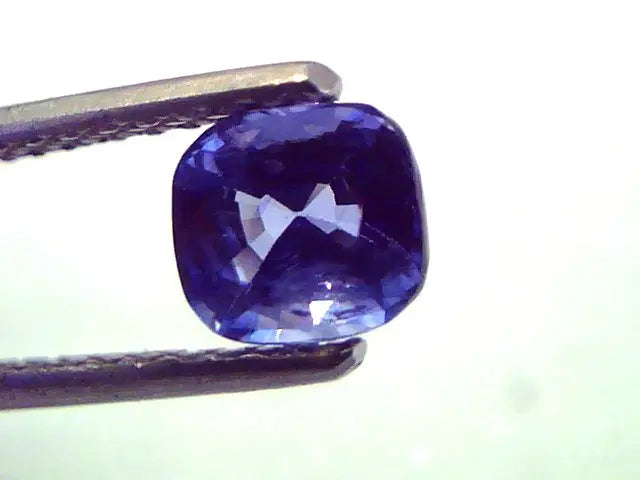 1.30 Ct Unheated Untreated Natural Ceylon Deep Blue Sapphire AAA