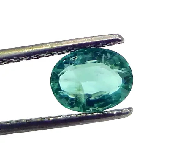 1.31 Ct GII Certified Untreated Natural Colombian Emerald Gemstone AAA - Venus Gems