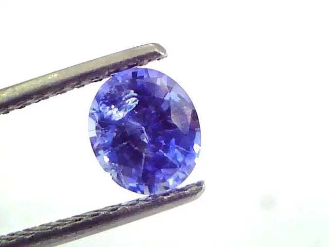 1.34 Ct Unheated Untreated Natural Ceylon Deep Blue Sapphire