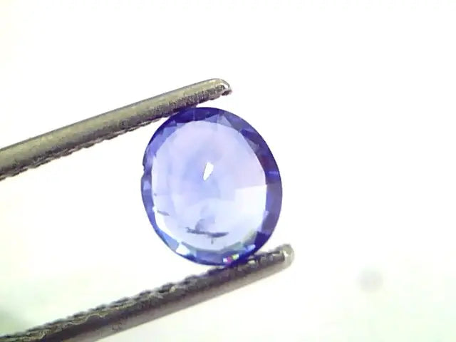 1.34 Ct Unheated Untreated Natural Ceylon Deep Blue Sapphire