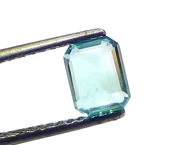 1.33 Ct GII Certified Untreated Natural Colombian Emerald Gemstone AAA