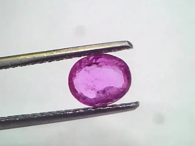 1.34 Ct Unheated Untreated Natural Madagaskar Ruby Manik Gems - Venus Gems