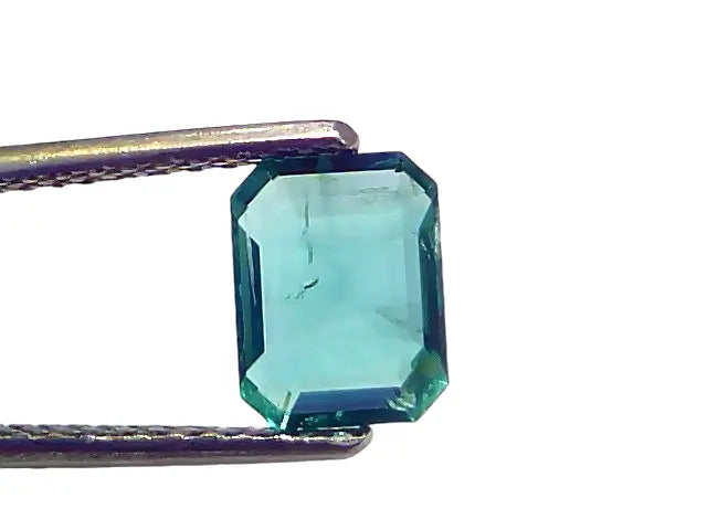 1.34 Ct GII Certified Untreated Natural Zambian Emerald Gemstone AAA